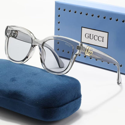 Exquisite Gucci square-round sunglasses available in 6 colors. 3408