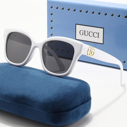 Exquisite Gucci square-round sunglasses available in 6 colors. 3408