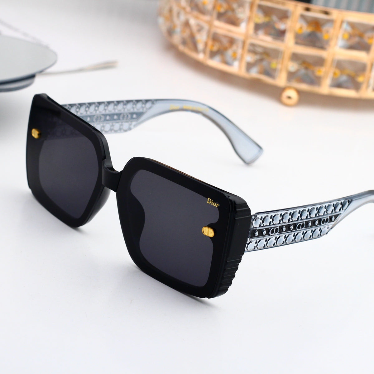 Dior Exquisite Square Four-Color Sunglasses 68816