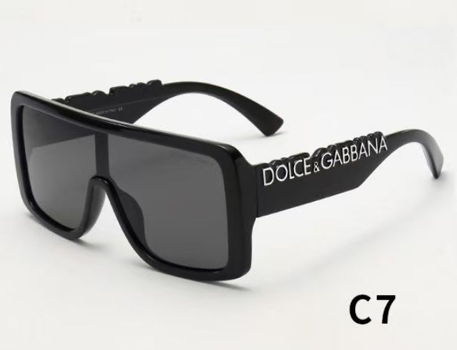 7-color square frame exquisite sunglasses ZS0006