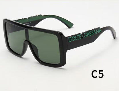 7-color square frame exquisite sunglasses ZS0006