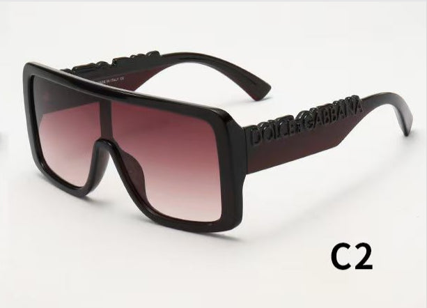 7-color square frame exquisite sunglasses ZS0006