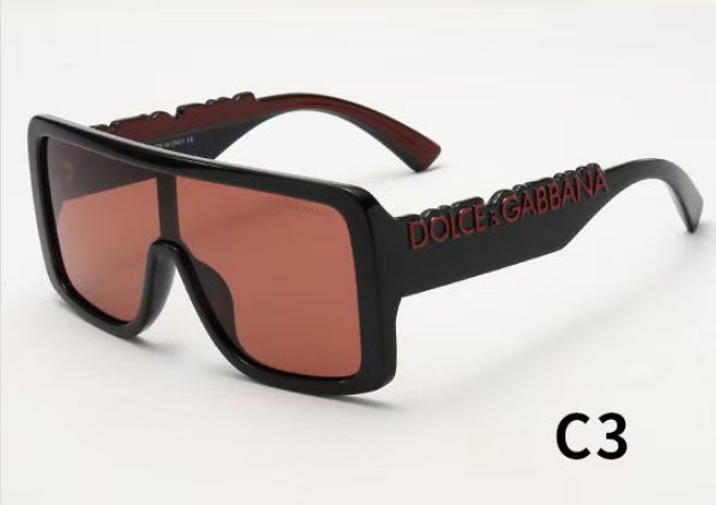 7-color square frame exquisite sunglasses ZS0006