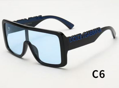 7-color square frame exquisite sunglasses ZS0006
