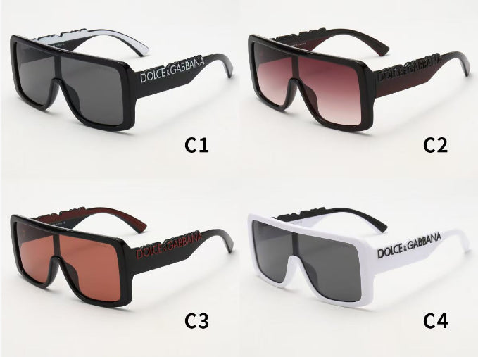 7-color square frame exquisite sunglasses ZS0006
