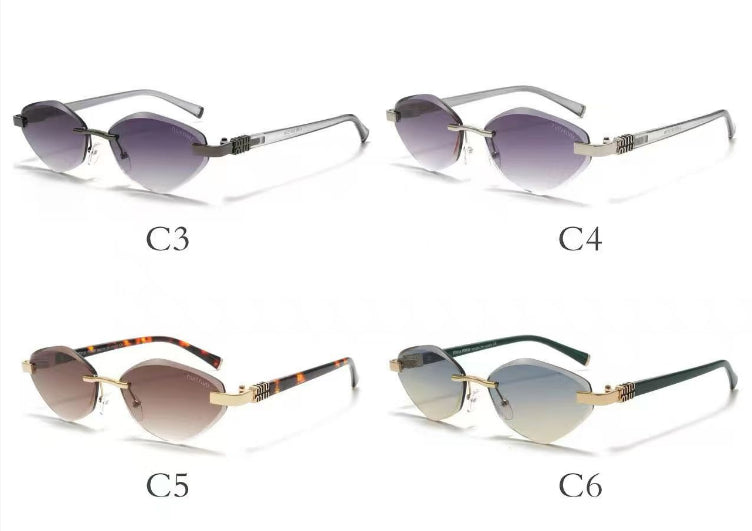 Exquisite Sunglasses with 4-Color Diamond-Frame ZS0004