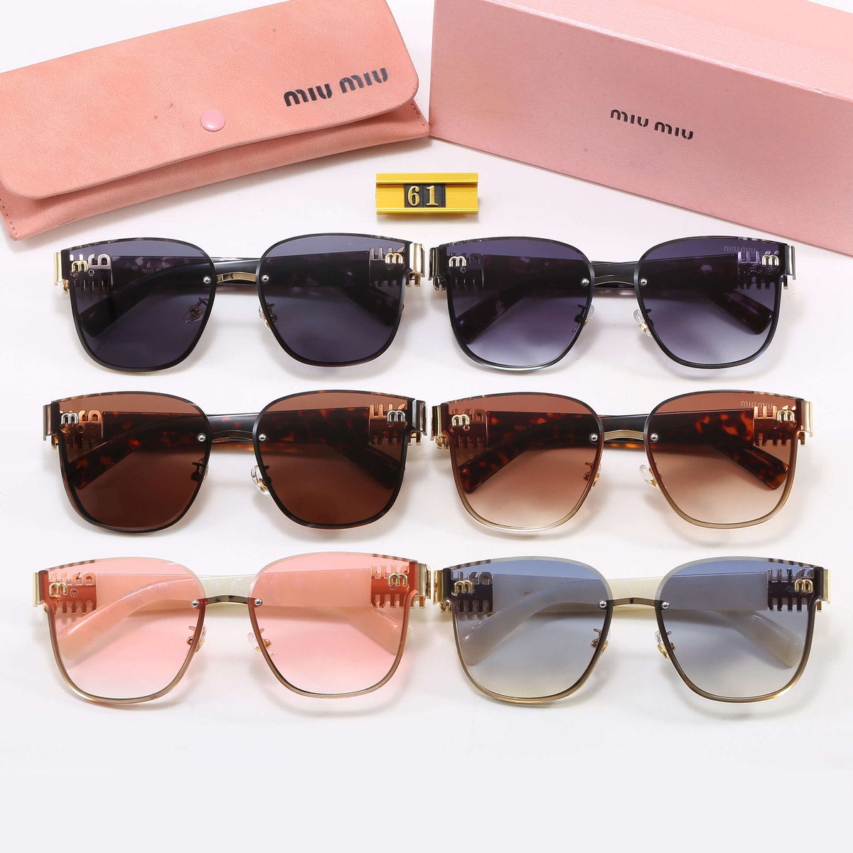 6-color stylish sunglasses 61
