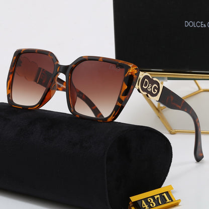 6-color square fashion sunglasses 4371
