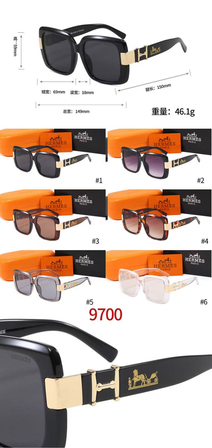 5 Colors Fashion Sunglasses 9700