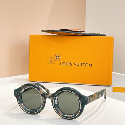 High-quality 8-color stylish round sunglasses