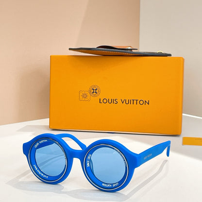 High-quality 8-color stylish round sunglasses