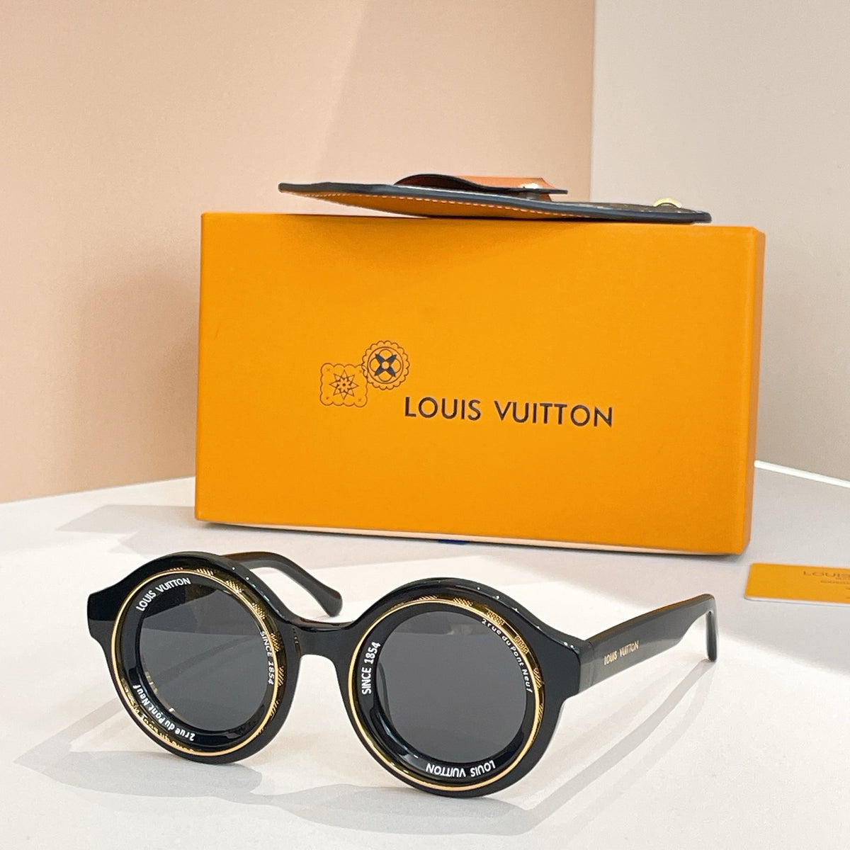 High-quality 8-color stylish round sunglasses