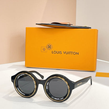 High-quality 8-color stylish round sunglasses