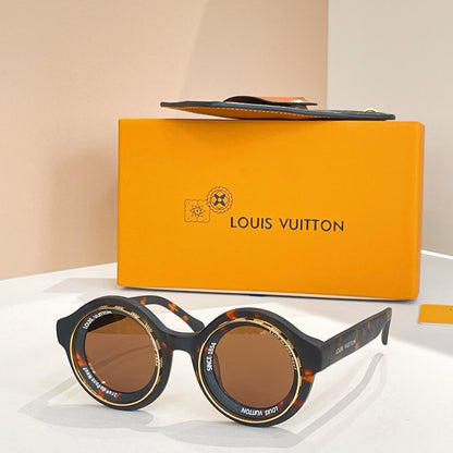 High-quality 8-color stylish round sunglasses