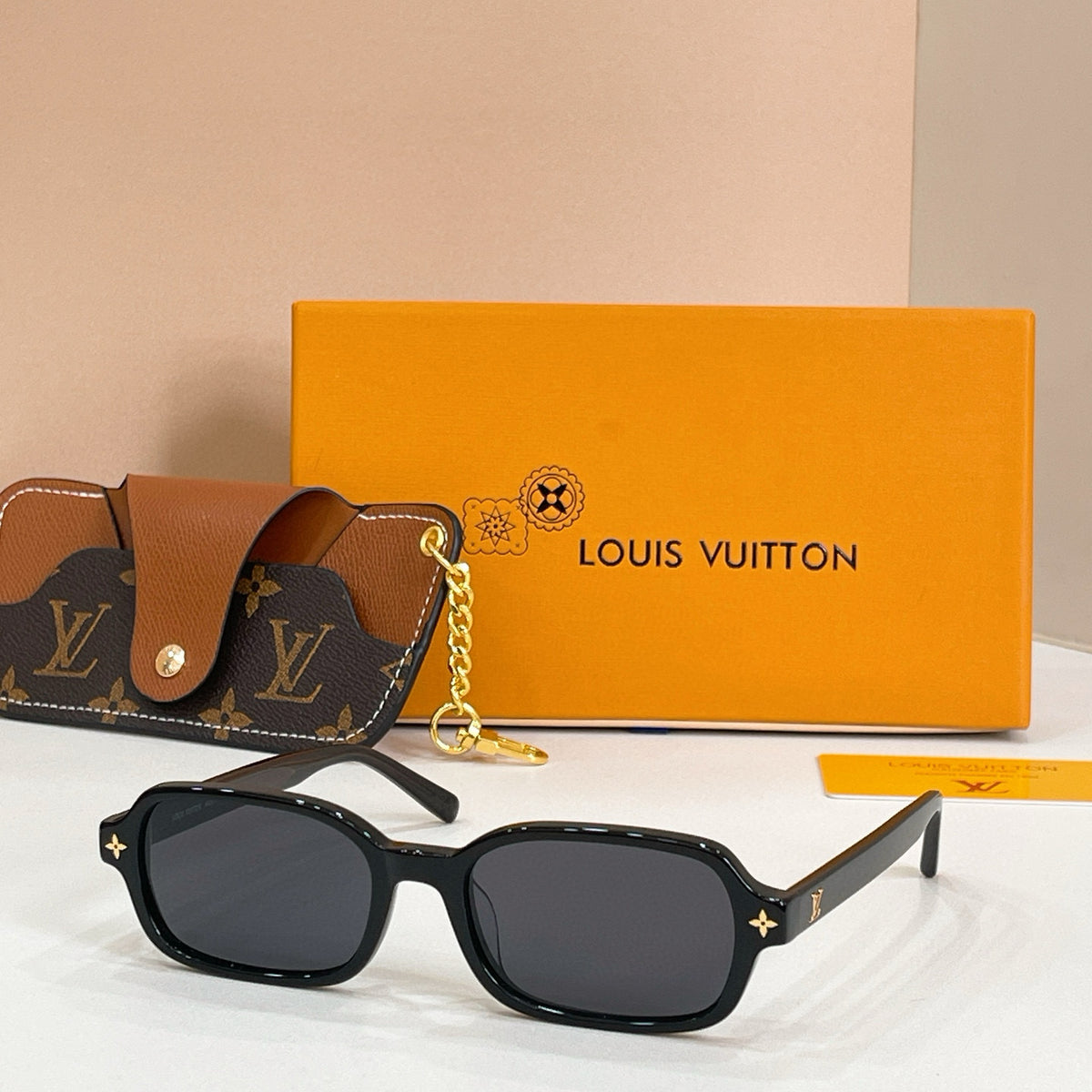 High-quality 8-color stylish square sunglasses