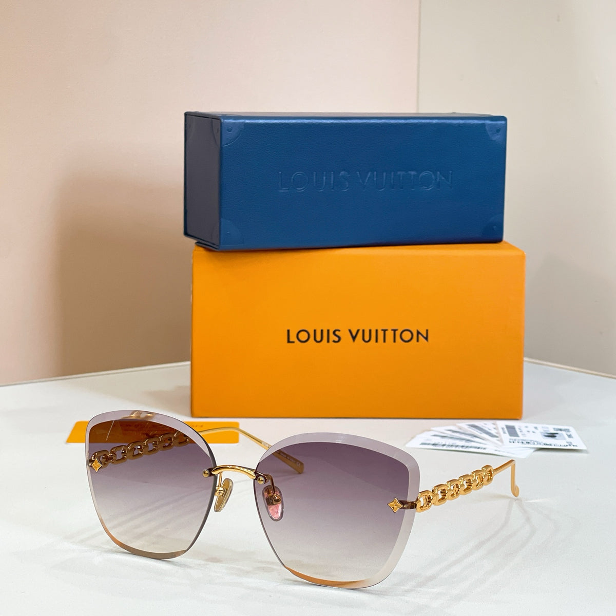 High-quality 7-color stylish square sunglasses