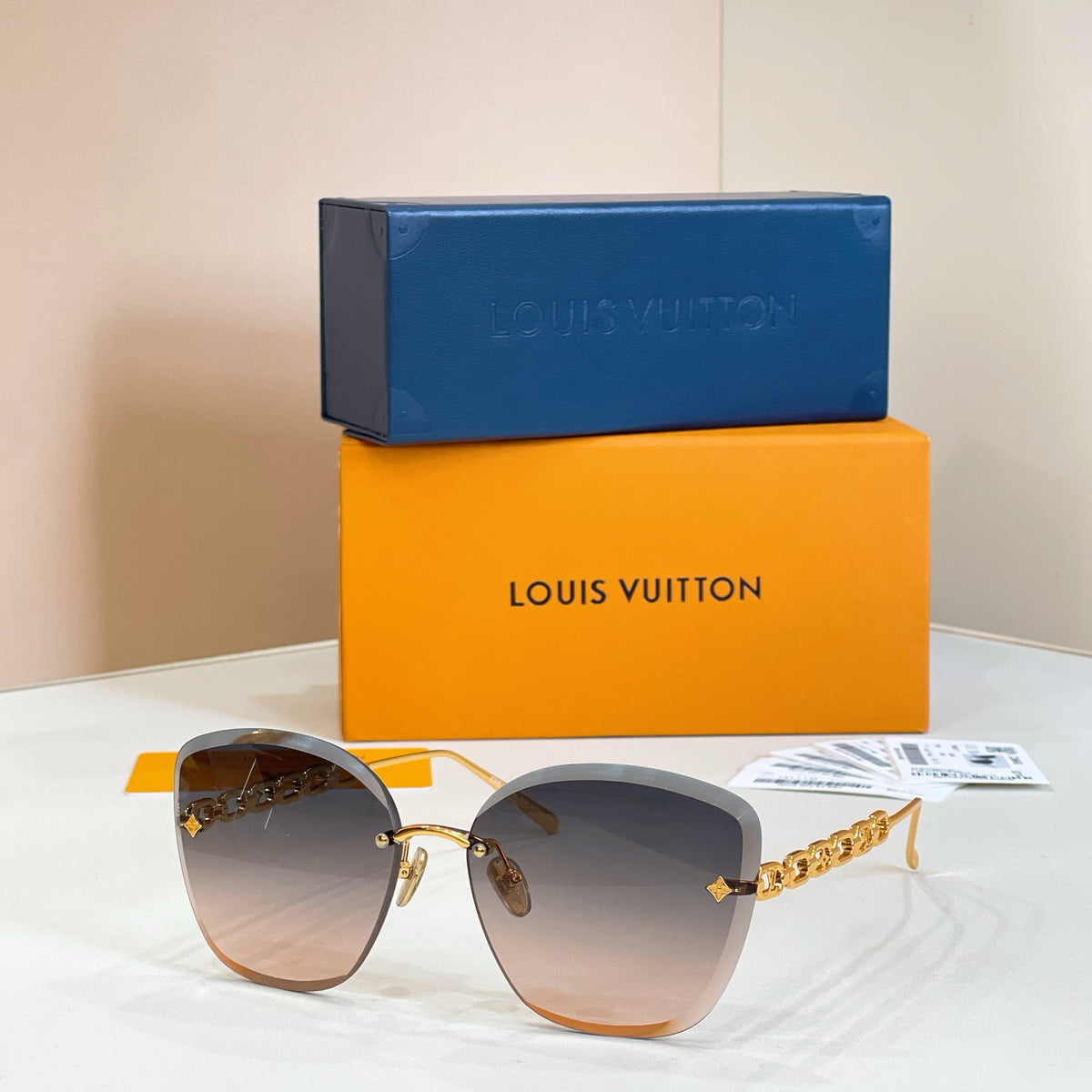 High-quality 7-color stylish square sunglasses