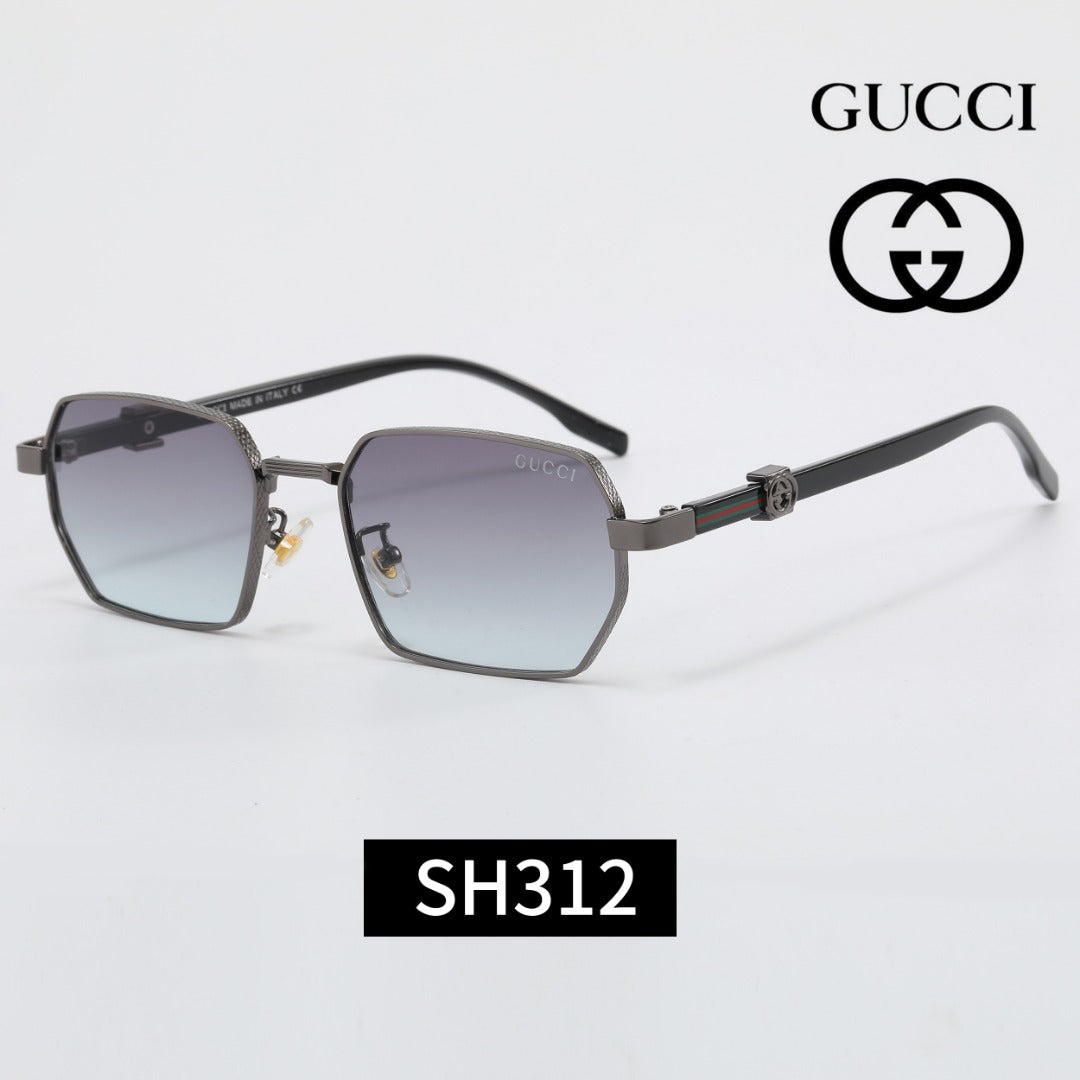 6-Color Stylish Metal-Frame Sunglasses—SH312