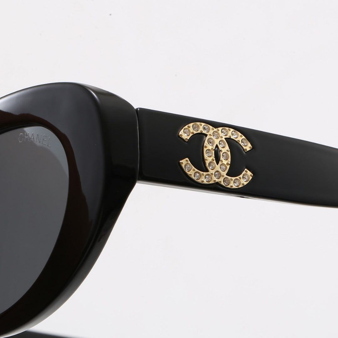 6-color oval exquisite sunglasses 8G010