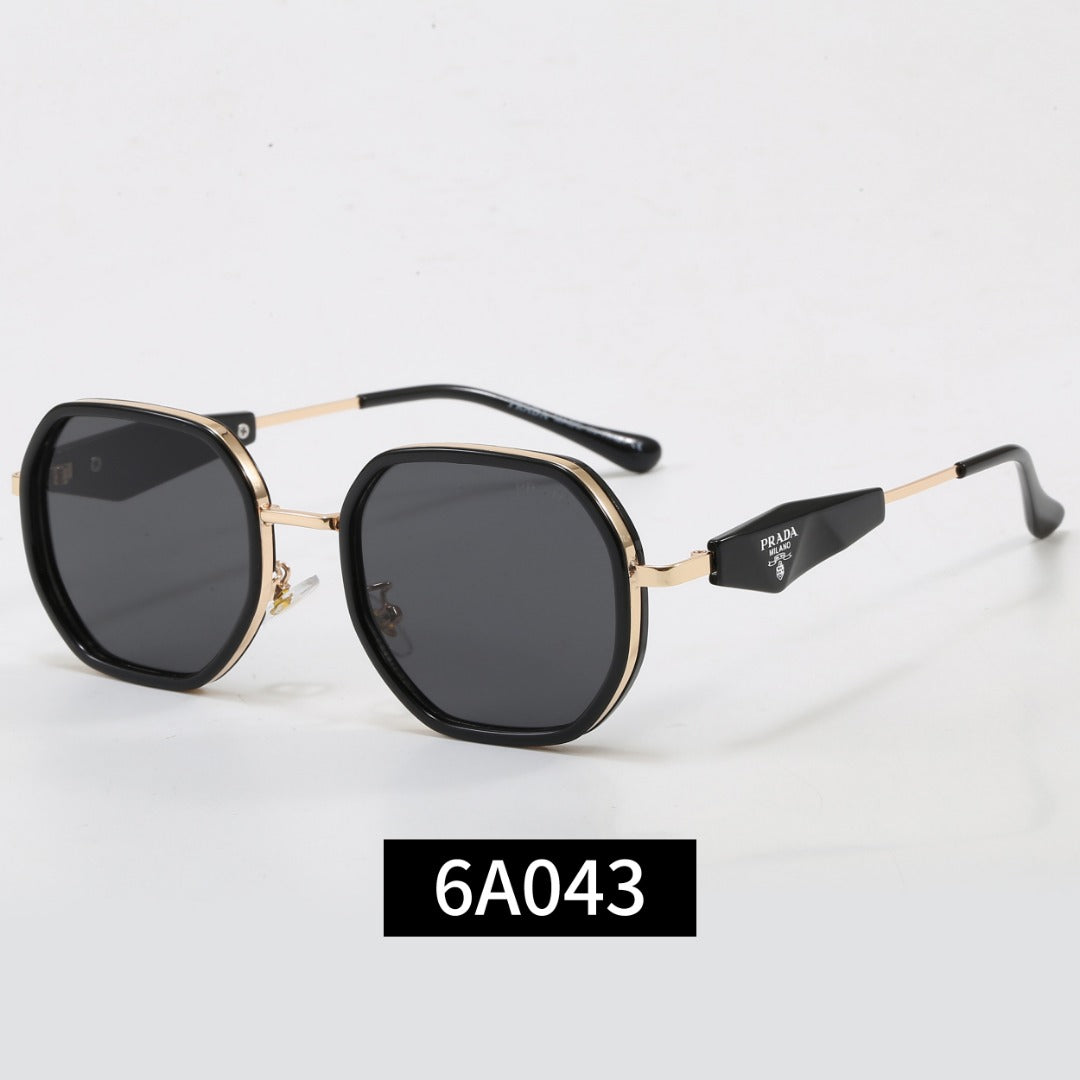 7-color round exquisite sunglasses 6A043