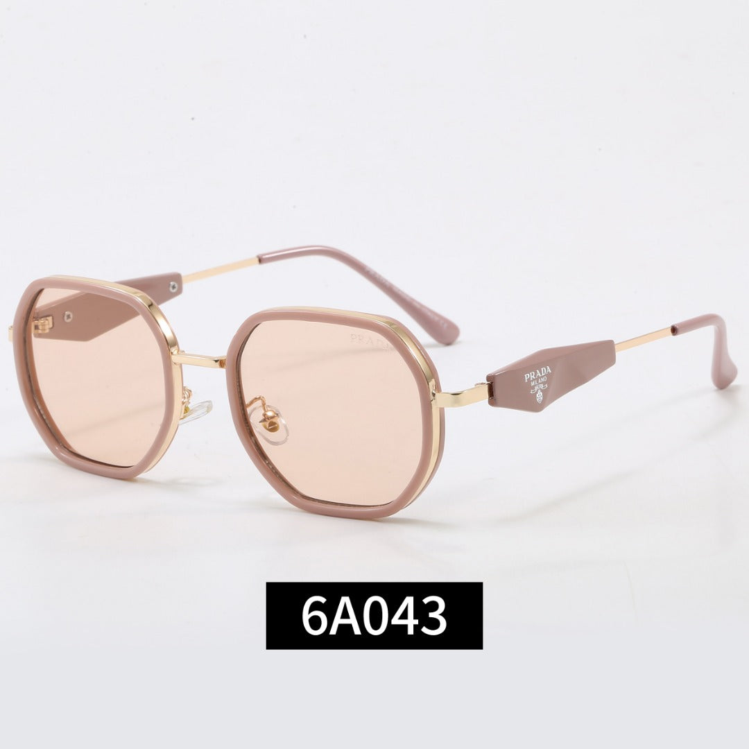 7-color round exquisite sunglasses 6A043