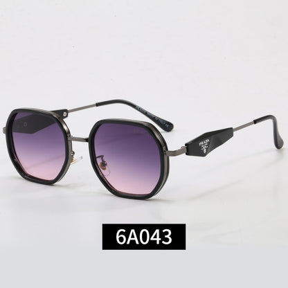 7-color round exquisite sunglasses 6A043