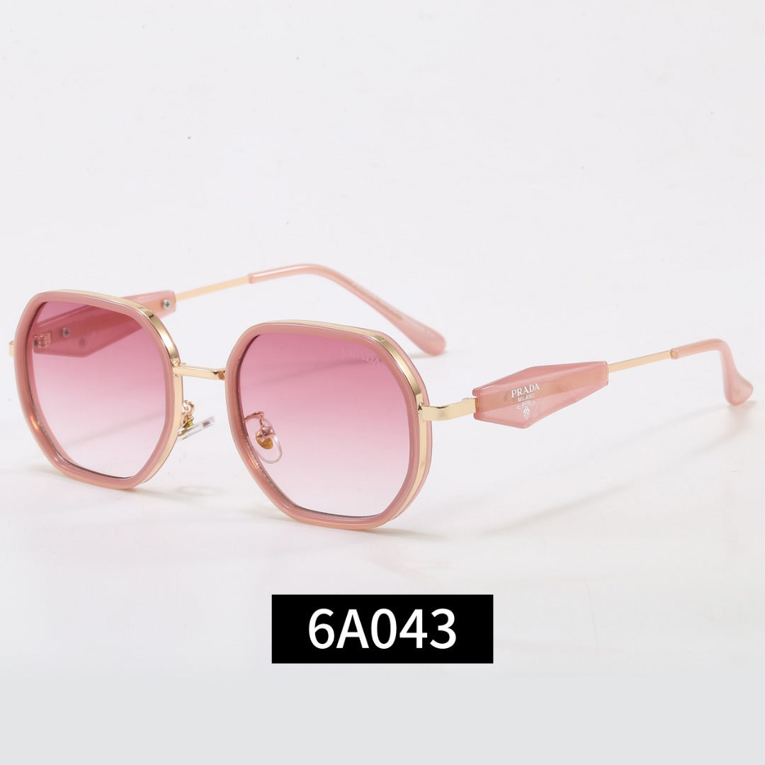 7-color round exquisite sunglasses 6A043