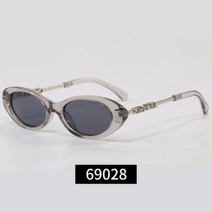8-color oval premium sunglasses 69028