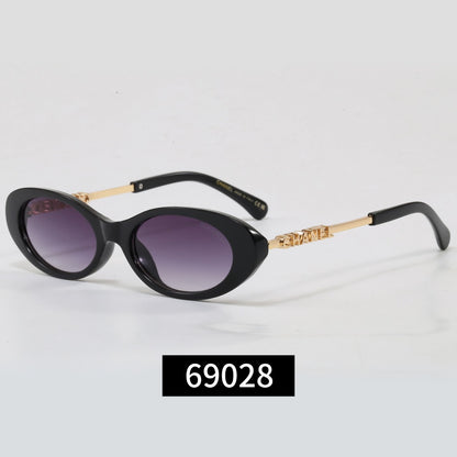 8-color oval premium sunglasses 69028
