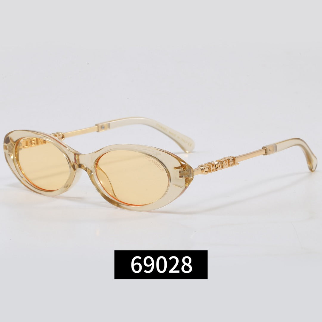 8-color oval premium sunglasses 69028