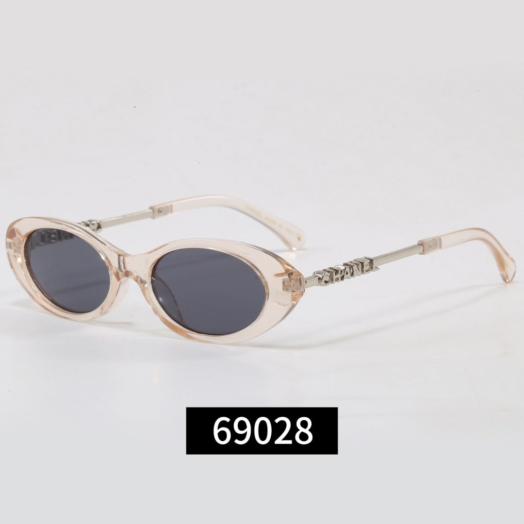 8-color oval premium sunglasses 69028