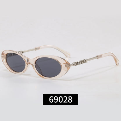8-color oval premium sunglasses 69028