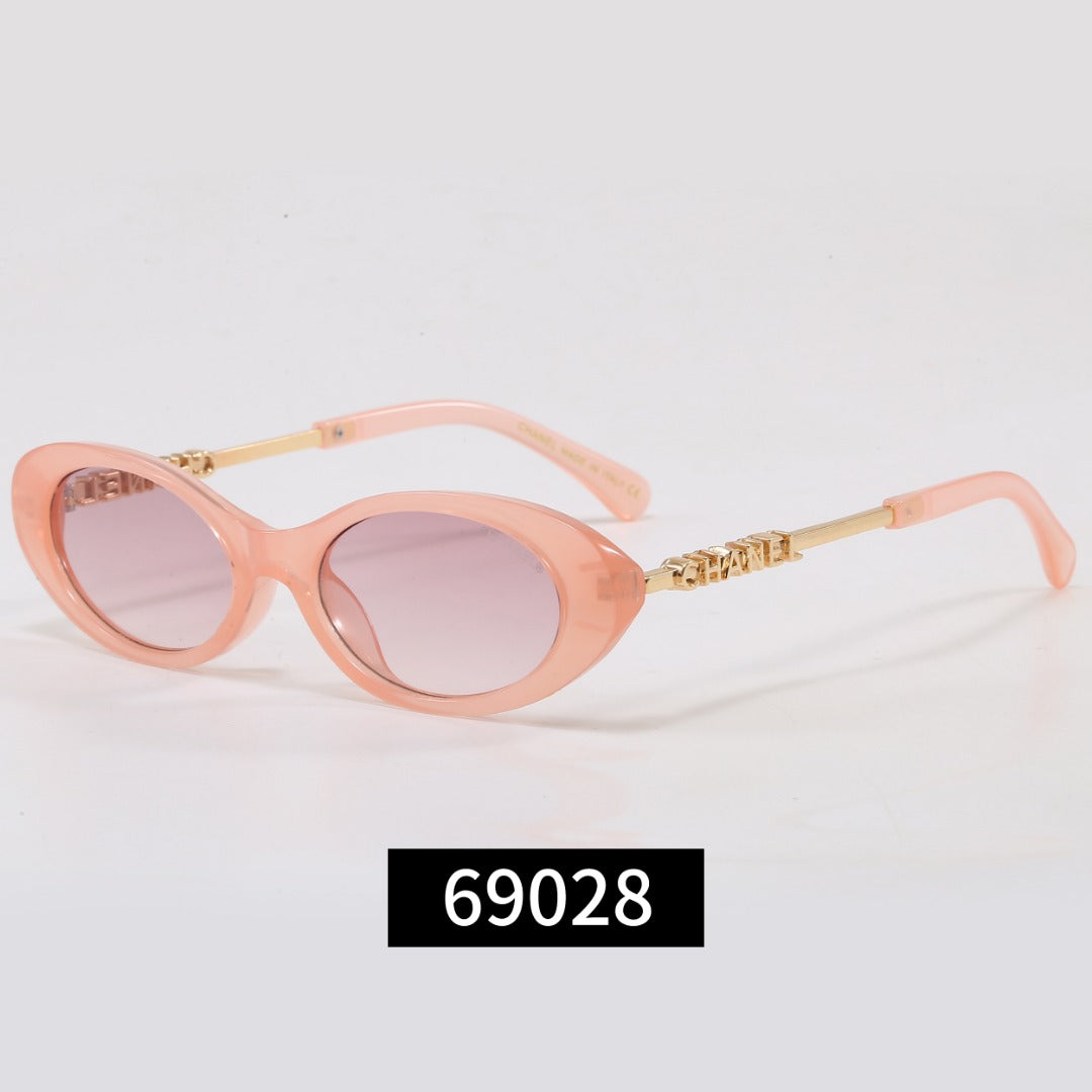 8-color oval premium sunglasses 69028