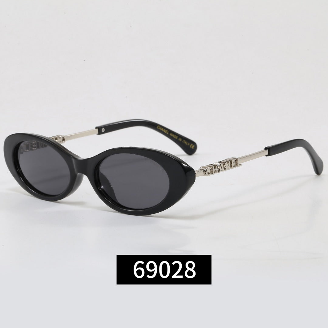 8-color oval premium sunglasses 69028