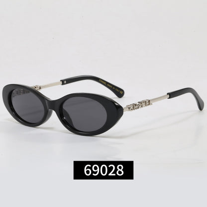 8-color oval premium sunglasses 69028