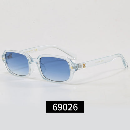 7-color square versatile boutique sunglasses 69026