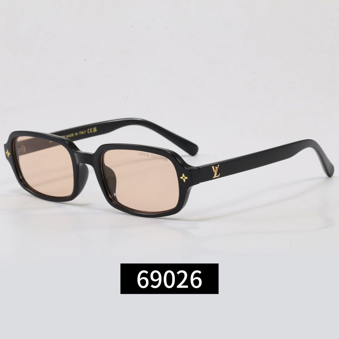 7-color square versatile boutique sunglasses 69026