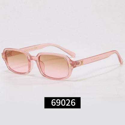7-color square versatile boutique sunglasses 69026