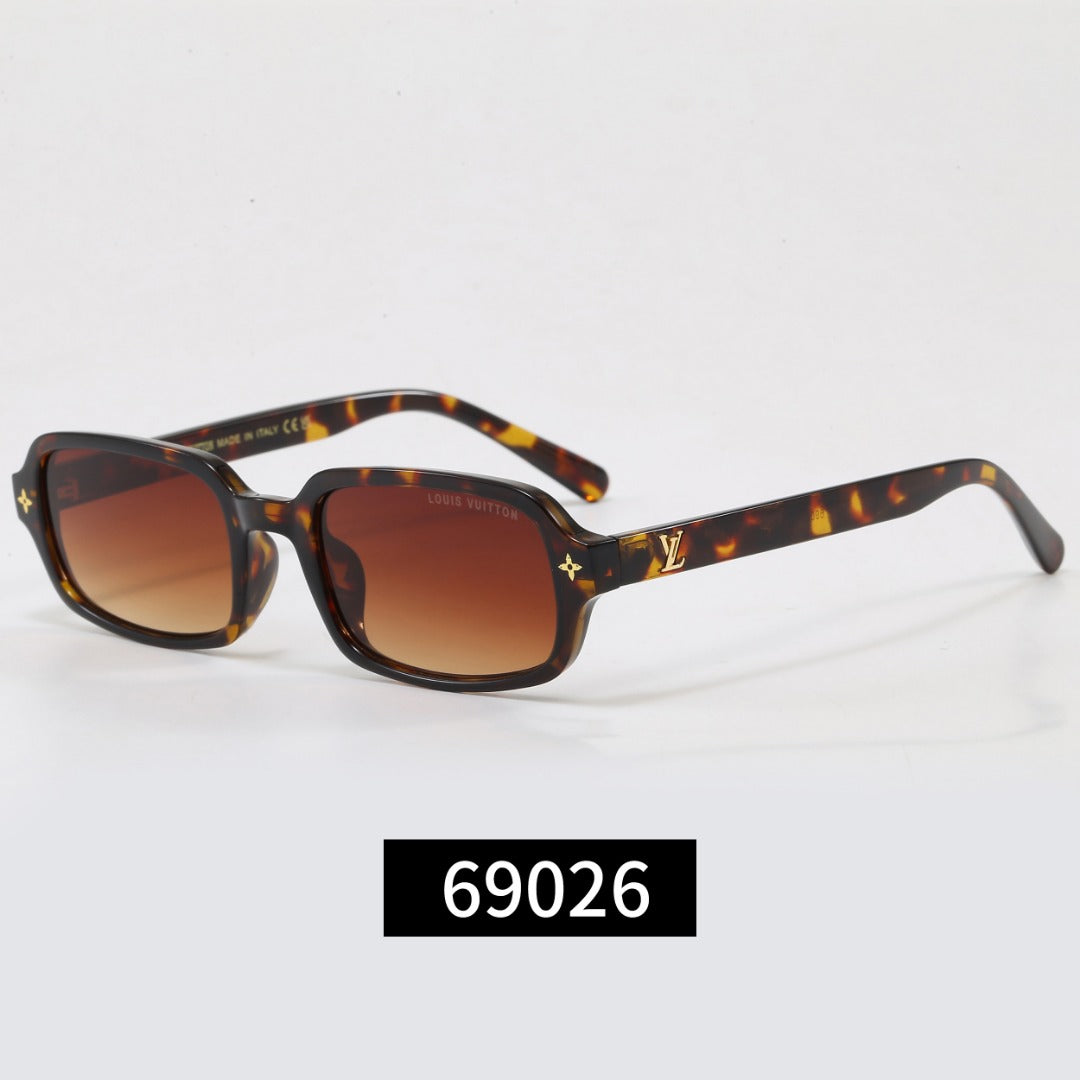 7-color square versatile boutique sunglasses 69026