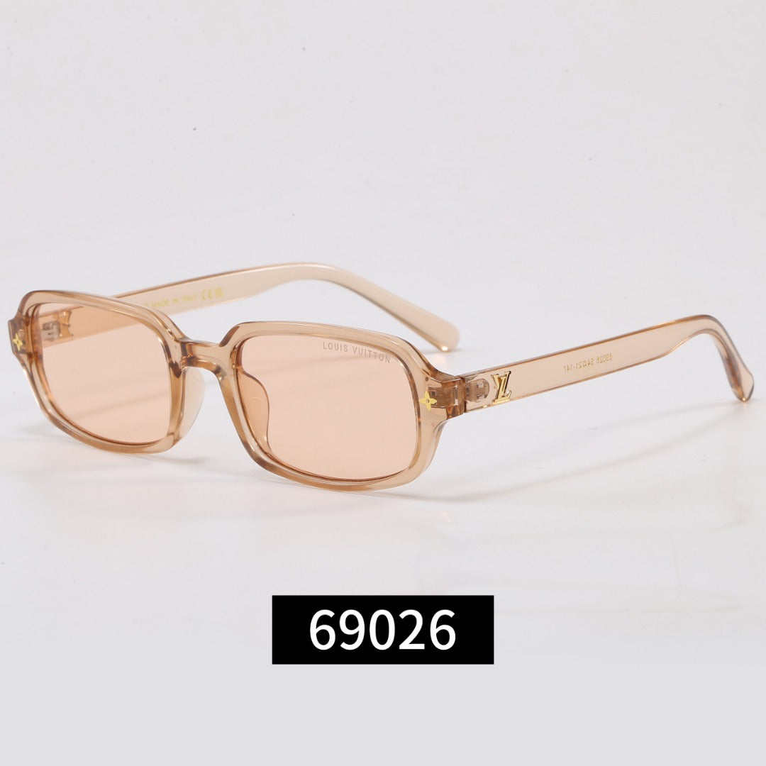7-color square versatile boutique sunglasses 69026