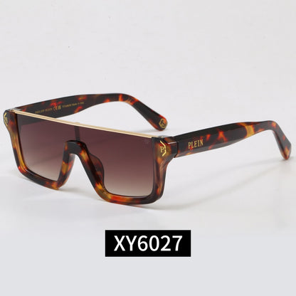 Five-color aviation-style premium sunglasses with different frames XY6027