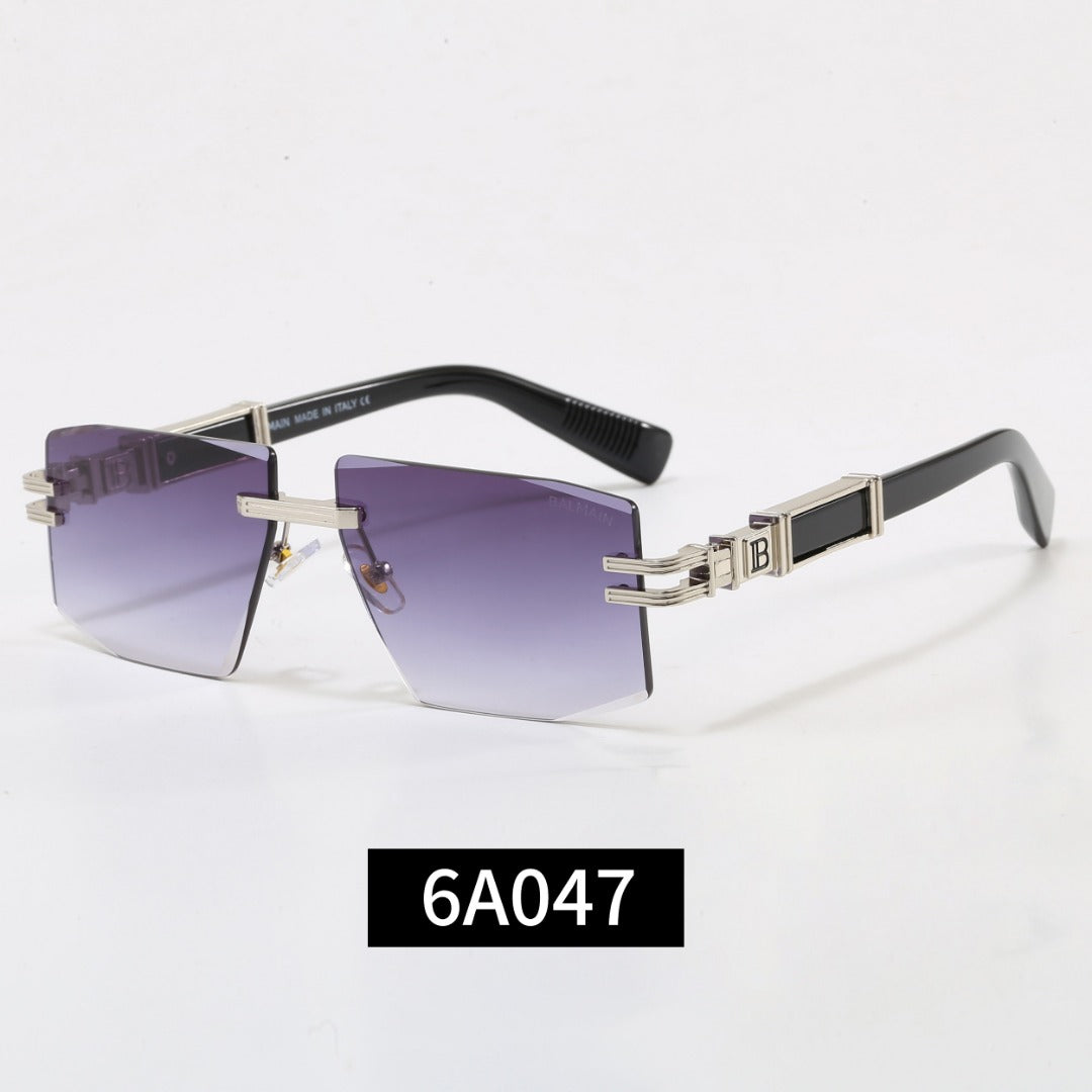 6-color square premium sunglasses 6A047