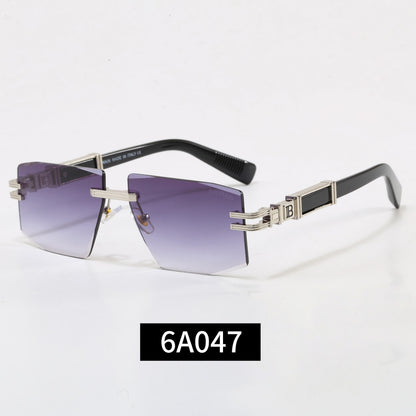 6-color square premium sunglasses 6A047