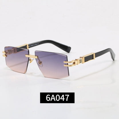 6-color square premium sunglasses 6A047