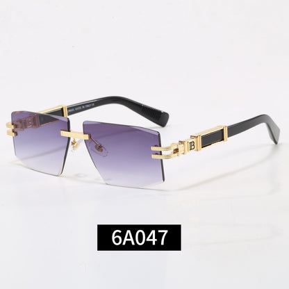 6-color square premium sunglasses 6A047