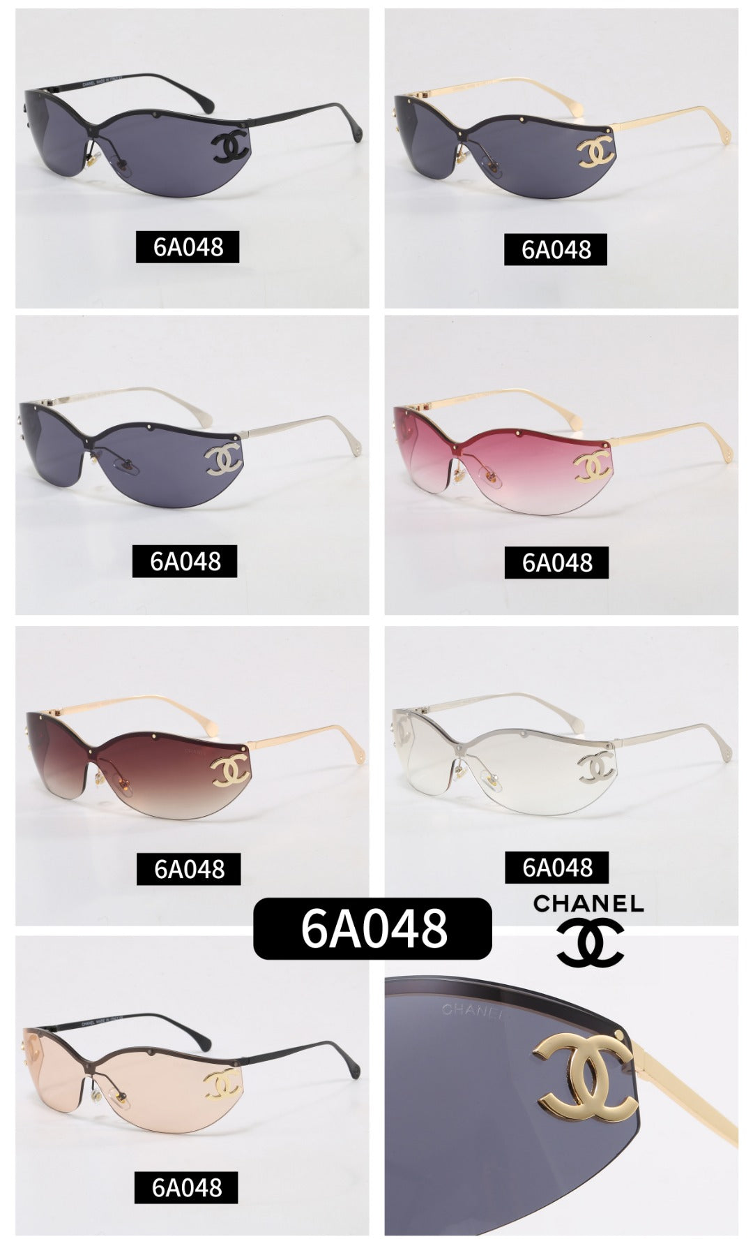 7-color premium sunglasses 6A048