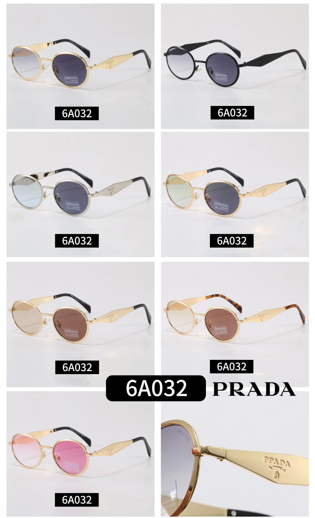 5 Colors Fashion Sunglasses 6A032