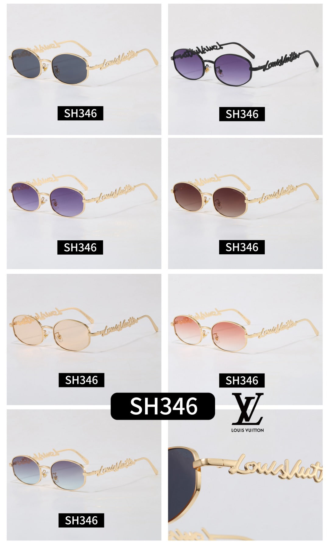 6 Colors Fashion Sunglasses SH346