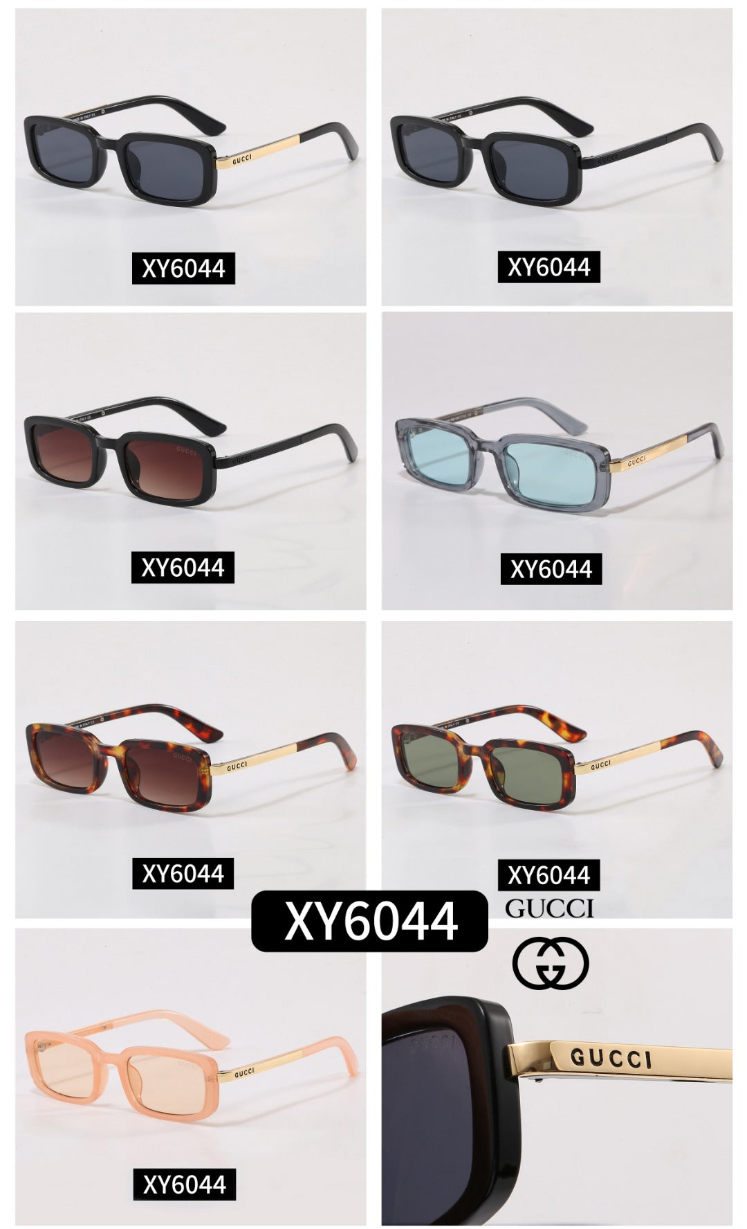 5 Colors Fashion Sunglasses XY6044