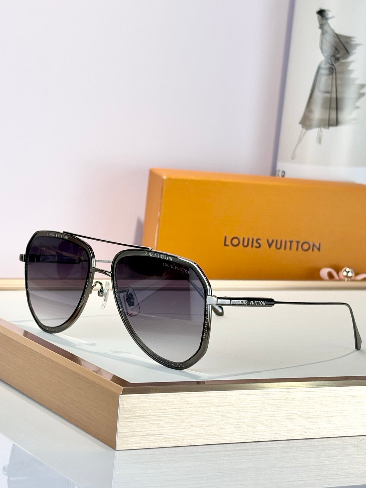 High-quality 7-color stylish round sunglasses